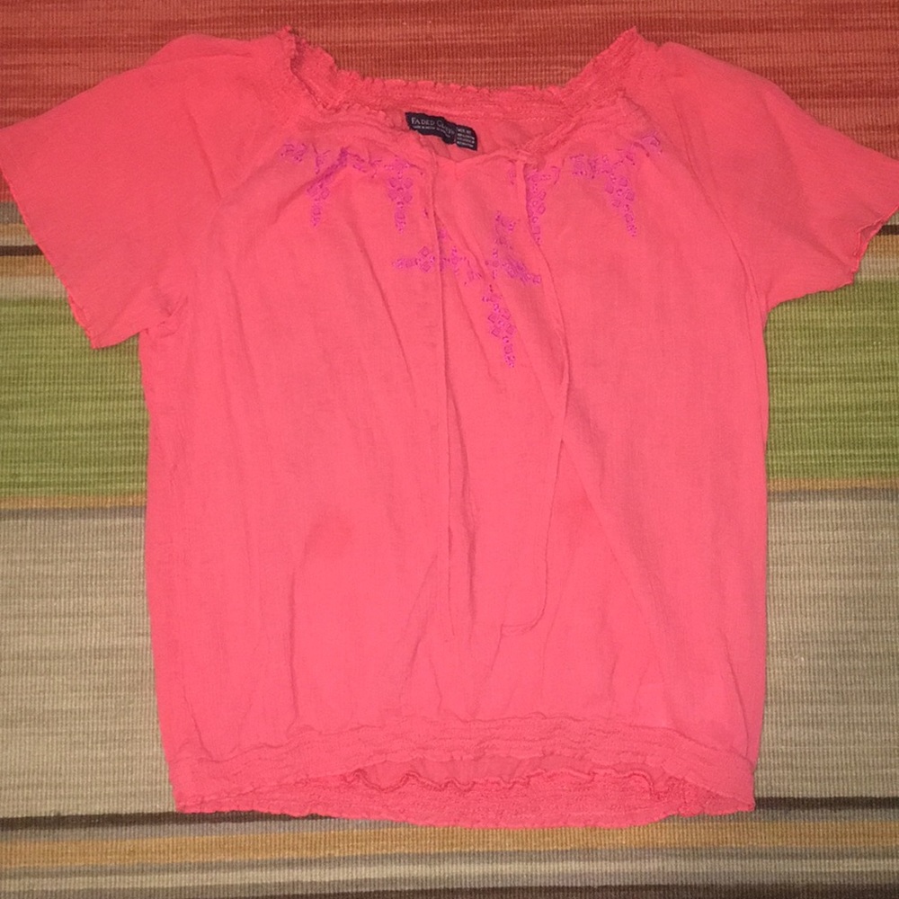 Cute pink blouse